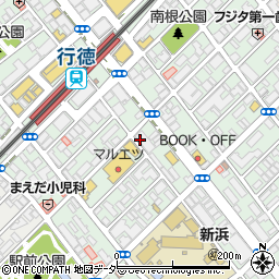 セブンイレブン市川行徳駅南店周辺の地図