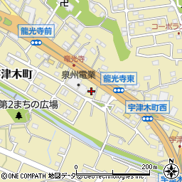 東京都八王子市宇津木町696周辺の地図