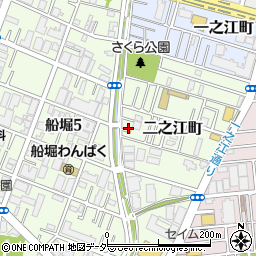 東京都江戸川区二之江町1395周辺の地図