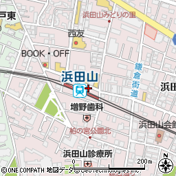 Ｓガスト　浜田山店周辺の地図