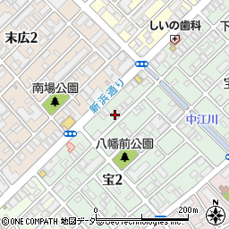 コーポ田澤周辺の地図