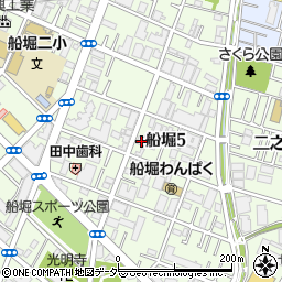 オーロラ株式会社　東京支店船堀センター周辺の地図