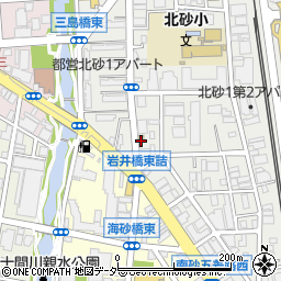 東京大空襲・戦災資料センター周辺の地図