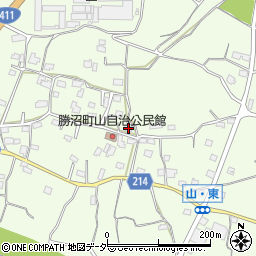 山梨県甲州市勝沼町山970周辺の地図