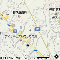 東京都八王子市楢原町周辺の地図