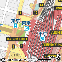 ｅｃｕｔｅ東京　つきじ喜代村周辺の地図