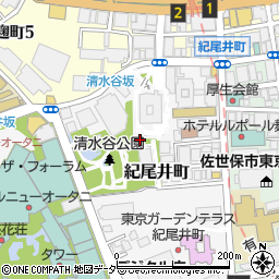 東京都千代田区紀尾井町3周辺の地図