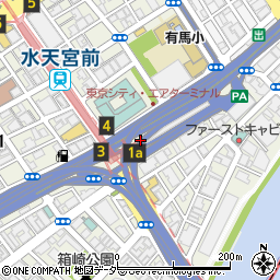 東京都中央区日本橋箱崎町42周辺の地図