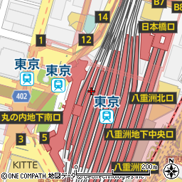 膳まい　東京駅・京葉ストリート店周辺の地図