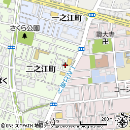 東京都江戸川区二之江町1384周辺の地図