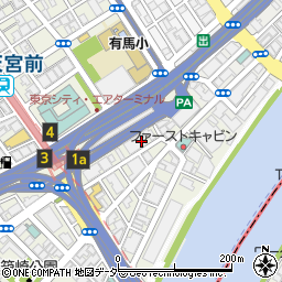 タイムズ日本橋箱崎町第５駐車場周辺の地図