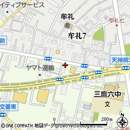 東京都三鷹市新川3丁目1-15周辺の地図