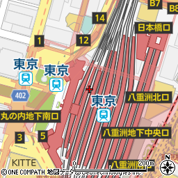 オグラ眼鏡店　大丸東京店周辺の地図