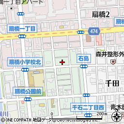 東京都江東区石島22周辺の地図
