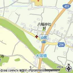 山梨県甲州市勝沼町山860周辺の地図