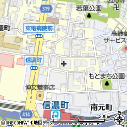 東京都新宿区信濃町28周辺の地図