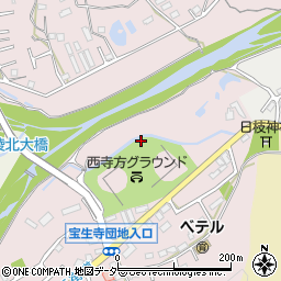 東京都八王子市西寺方町周辺の地図