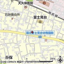 東京都国立市谷保7181周辺の地図
