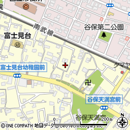 東京都国立市谷保5811-2周辺の地図