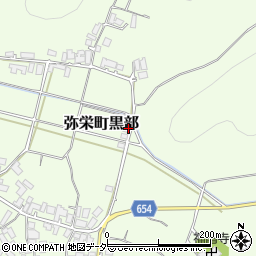京都府京丹後市弥栄町黒部1677周辺の地図
