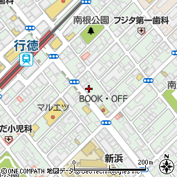 ａｕショップ行徳周辺の地図