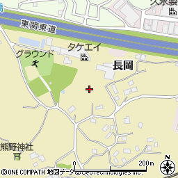 千葉県四街道市長岡周辺の地図