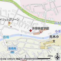 東京都八王子市美山町1238周辺の地図