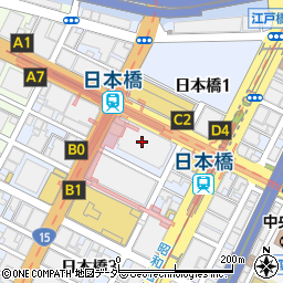 〒103-6033 東京都中央区日本橋 東京日本橋タワー（３３階）の地図