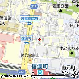 東京都新宿区信濃町29周辺の地図