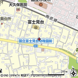 東京都国立市谷保7201周辺の地図