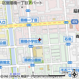 東京都江東区石島20周辺の地図
