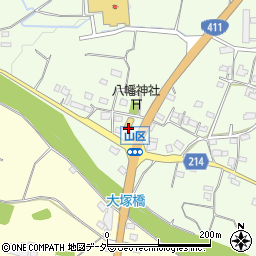 山梨県甲州市勝沼町山867周辺の地図