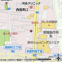 ペットショップＣｏｏ＆ＲＩＫＵ府中店周辺の地図