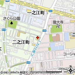 東京都江戸川区二之江町1385周辺の地図