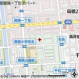 東京都江東区石島21周辺の地図