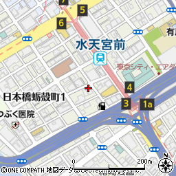 長寿庵 水天宮店周辺の地図