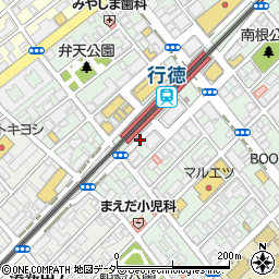 行徳駅前パーキングチケット１２周辺の地図