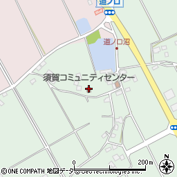 須賀コミュニティセンター周辺の地図