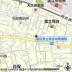 東京都国立市谷保7174周辺の地図