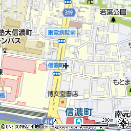 東京都新宿区信濃町30周辺の地図