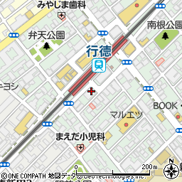 千葉銀行行徳支店周辺の地図