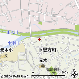 東京都八王子市下恩方町566-81周辺の地図