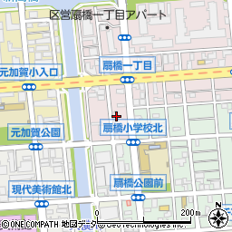 東京都江東区扇橋1丁目3-4周辺の地図