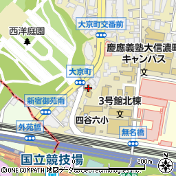 東京都新宿区大京町29周辺の地図