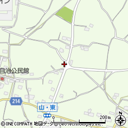 山梨県甲州市勝沼町山1047周辺の地図