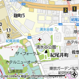 東京都千代田区紀尾井町3-3周辺の地図