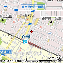 ＪＯＹパソコンスクール　谷保校周辺の地図