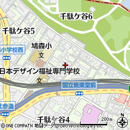 手織適塾　さをり東京周辺の地図