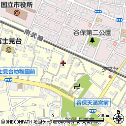 東京都国立市谷保5081-6周辺の地図
