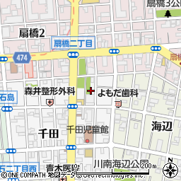 東京都江東区千田17周辺の地図
